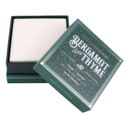 Pre De Provence Bergamot and Thyme Men's Shea Butter Enriched Soap Gift Box