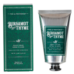 Pre De Provence Bergamot and Thyme Shave Cream