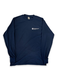 Community Hospital Long Sleeve Shirt- Navy Blue (2xl)