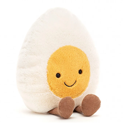 Happy Boiled Egg Plush Toy