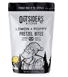 Outsider's Kitchen Gourmet Pretzels- Lemon & Poppy