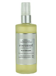 Natural Inspirations Coconut Dry Body Oil Spray
