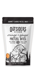 Outsider's Kitchen Gourmet Pretzels- Orange & Ginger