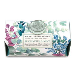 Michel Design Works  Eucalyptus and Mint Shea Butter Soap